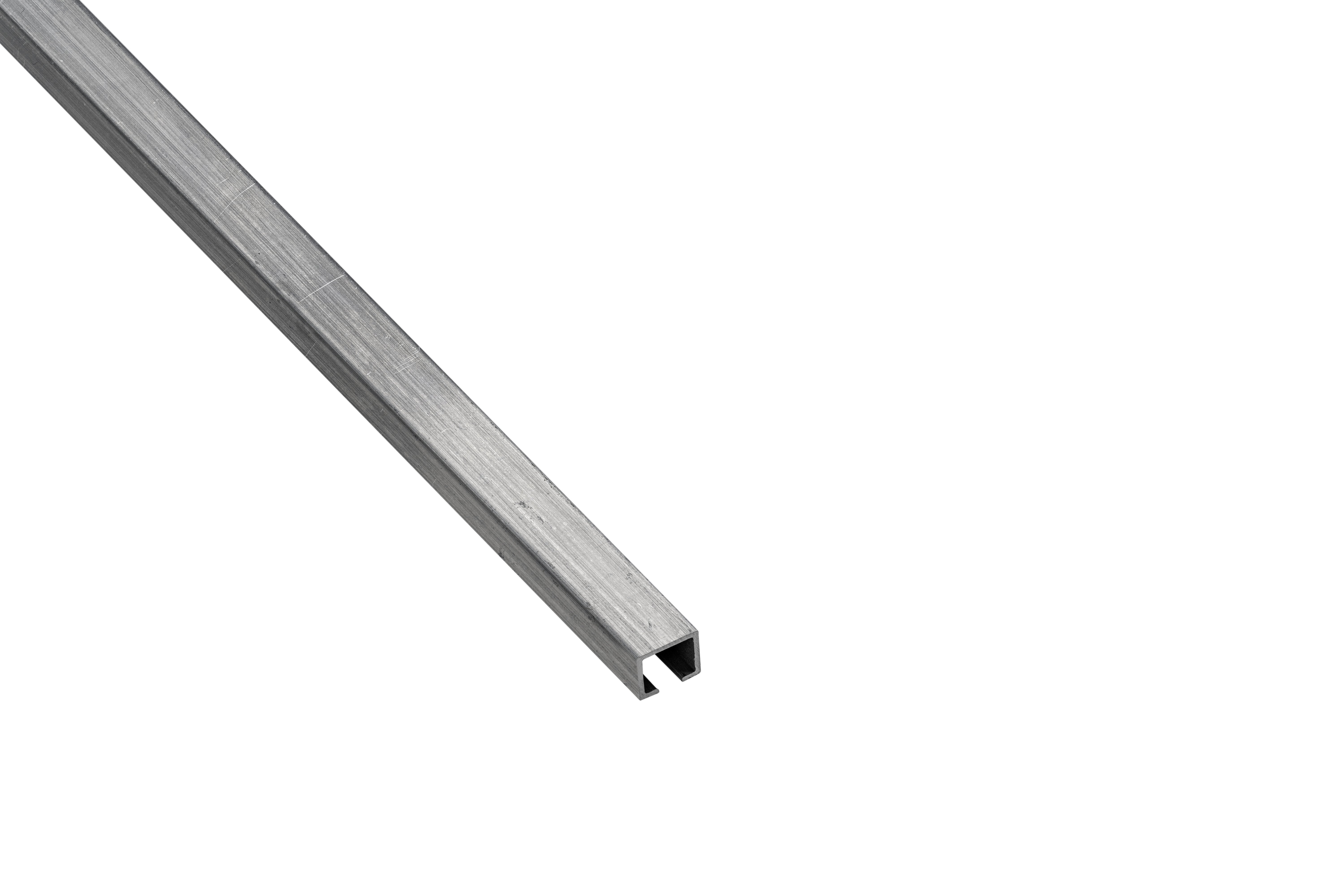 ЛИСТ АЛ U 8X12MM/2.5M MILL FIN NAT MAT