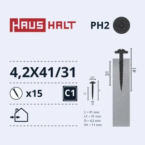 SKRŪV.PAŠ4,2X41/31MET+FOSF 15GB BL