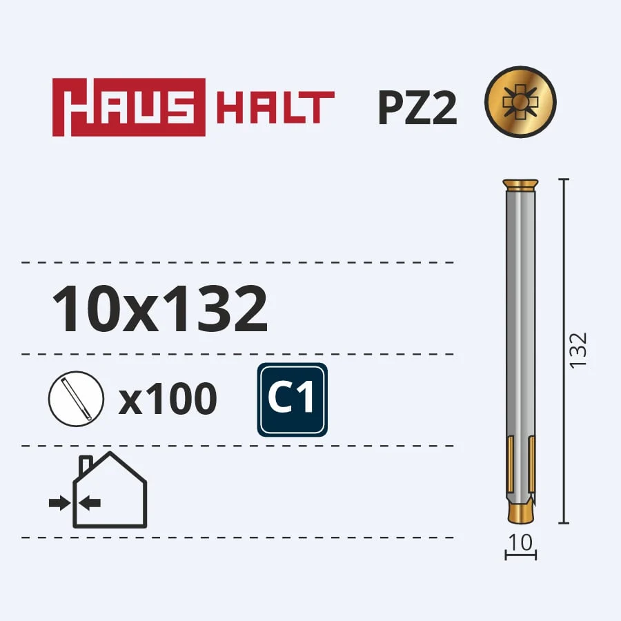 ДИЗЕЛЬ РАМКИ 10X132MM 100ШТ