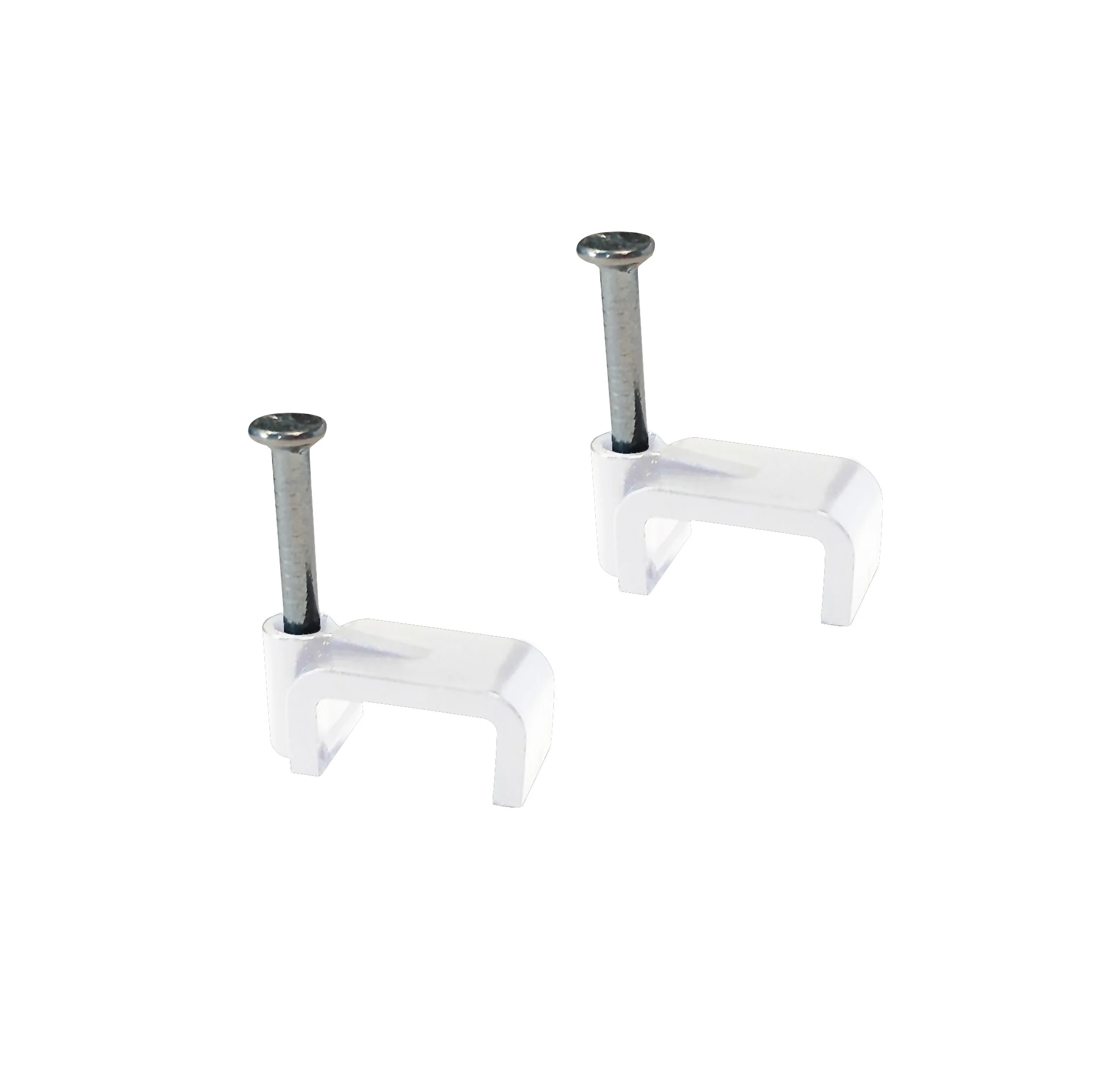 NC4X6 CABLE CLIPS TRANSPARENT 20PCS