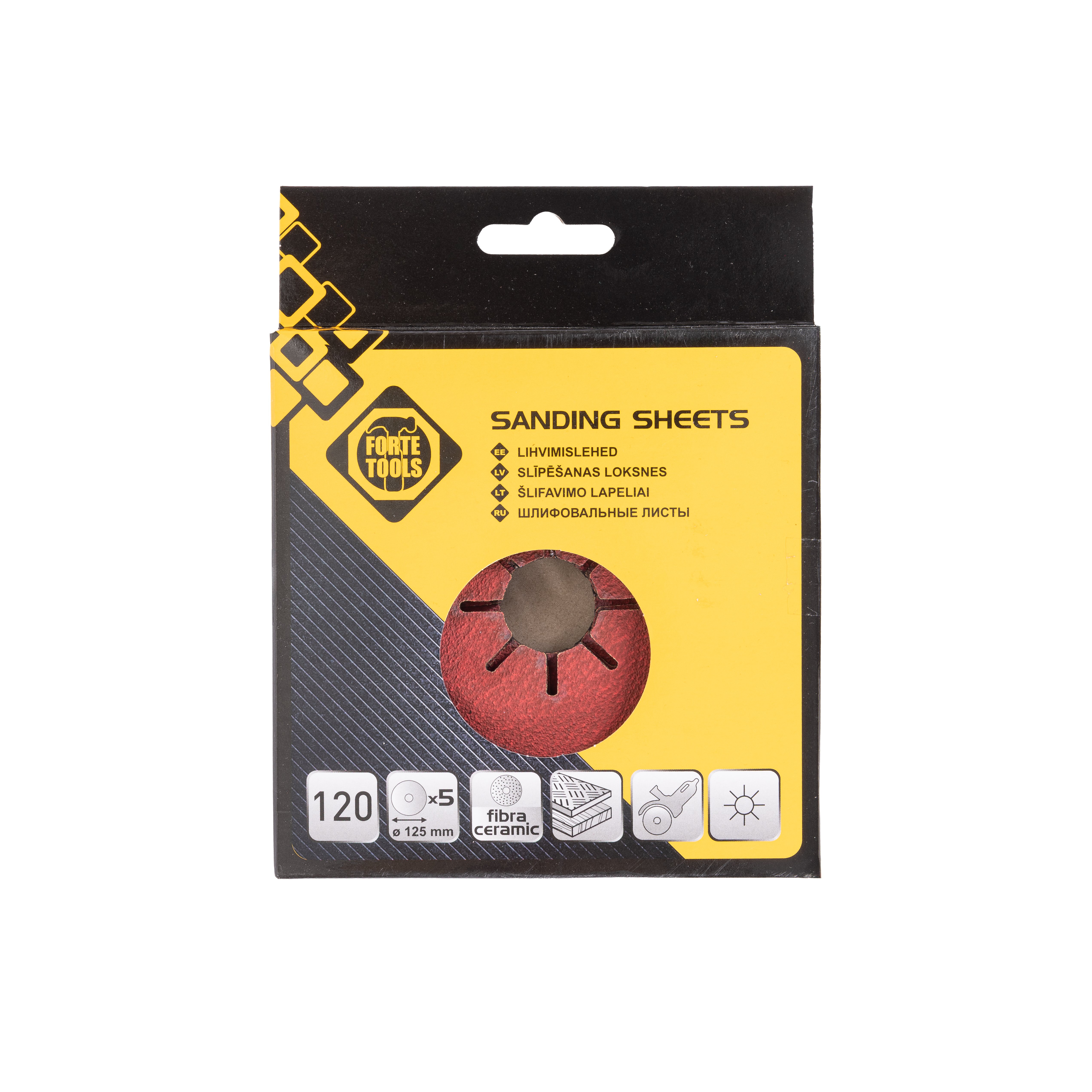 DISKS SLĪP.KERAM. NR120 D125 FIBRA 5GAB