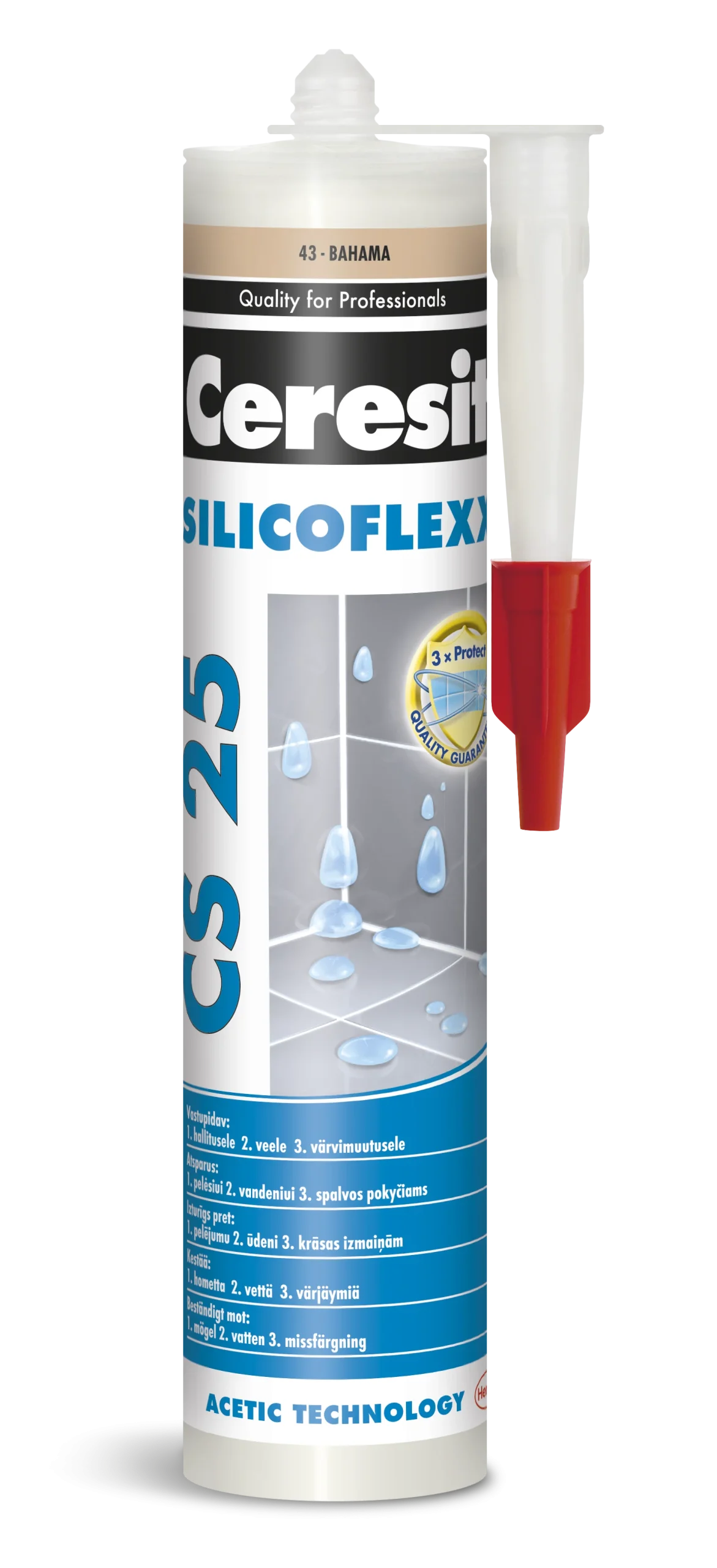 SILIKONS CERESIT CS25 46 280ML