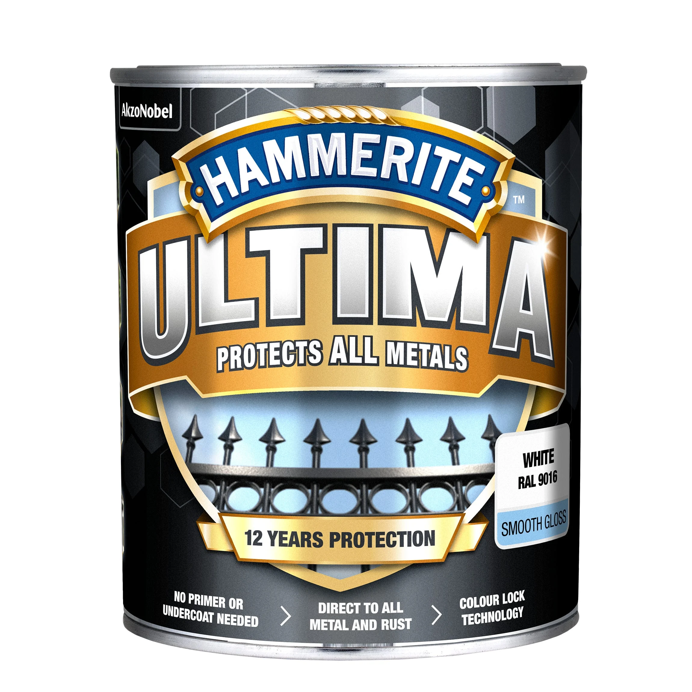 KRĀSA METĀLAM ULTIMA SMOOTH BALTA 0.7L