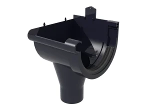 PILTUVE PVC SCALA KREISĀ 125MM GRAFĪTS