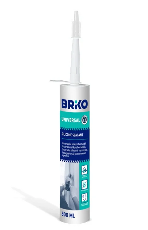 СИЛИКОН BRIKO 1001 U 300ML ПРОЗРАЧНЫЙ