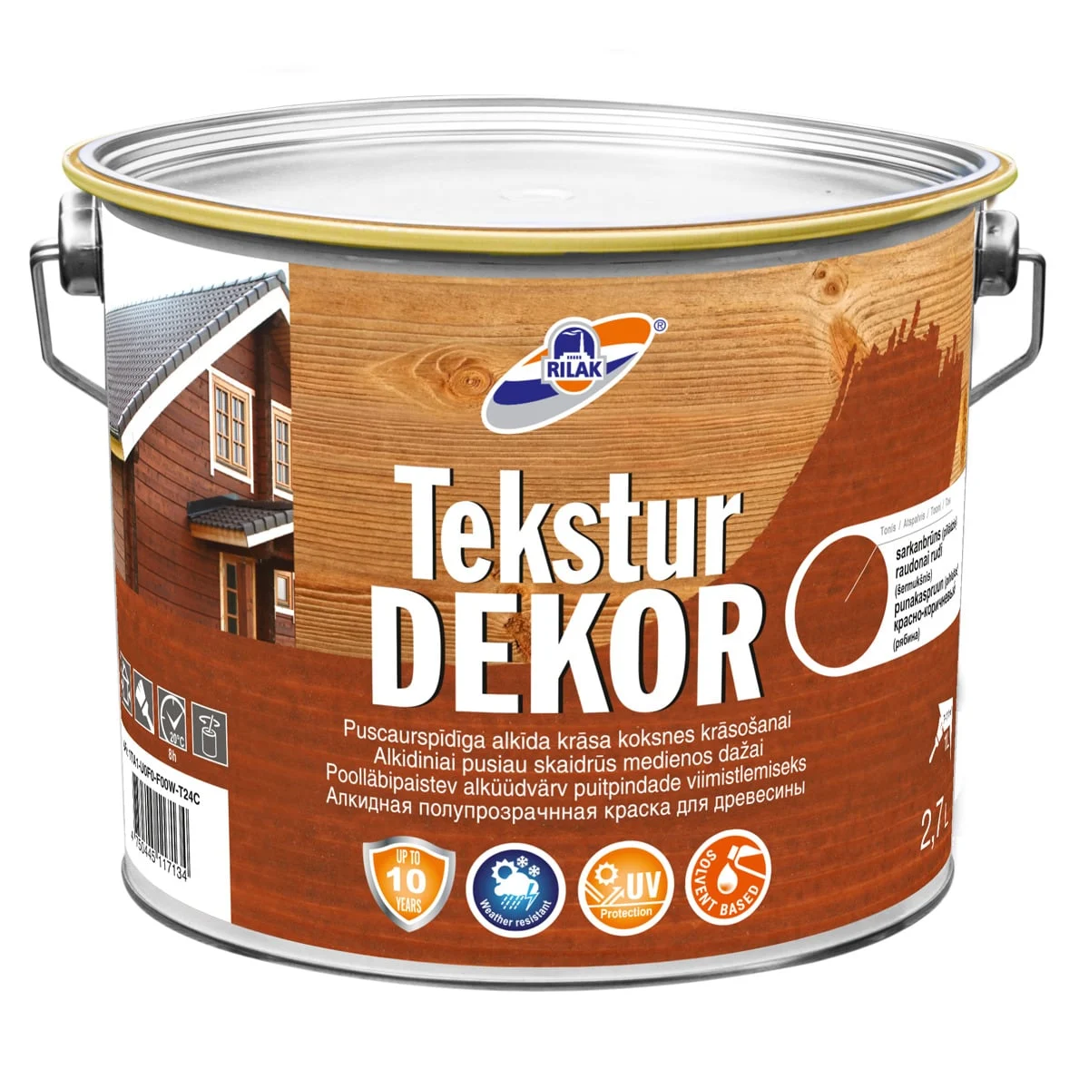 IMPREGNANTS TEKSTURDEKOR SARKANBR. 2,7L