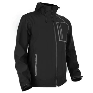 ŽAKETE VĪRIEŠU SOFTSHELL STR_027_BLACK_M