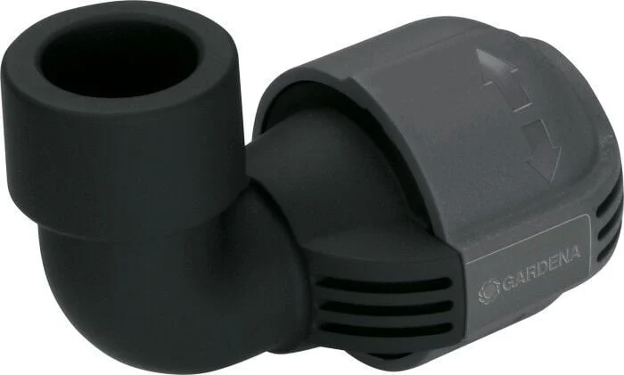 L-SHAPED CONNECTOR 25MMX3/4 MALE THREAD