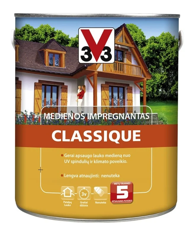IMPREGNANT CLASSIQUE TREATED WOOD 2.5 L