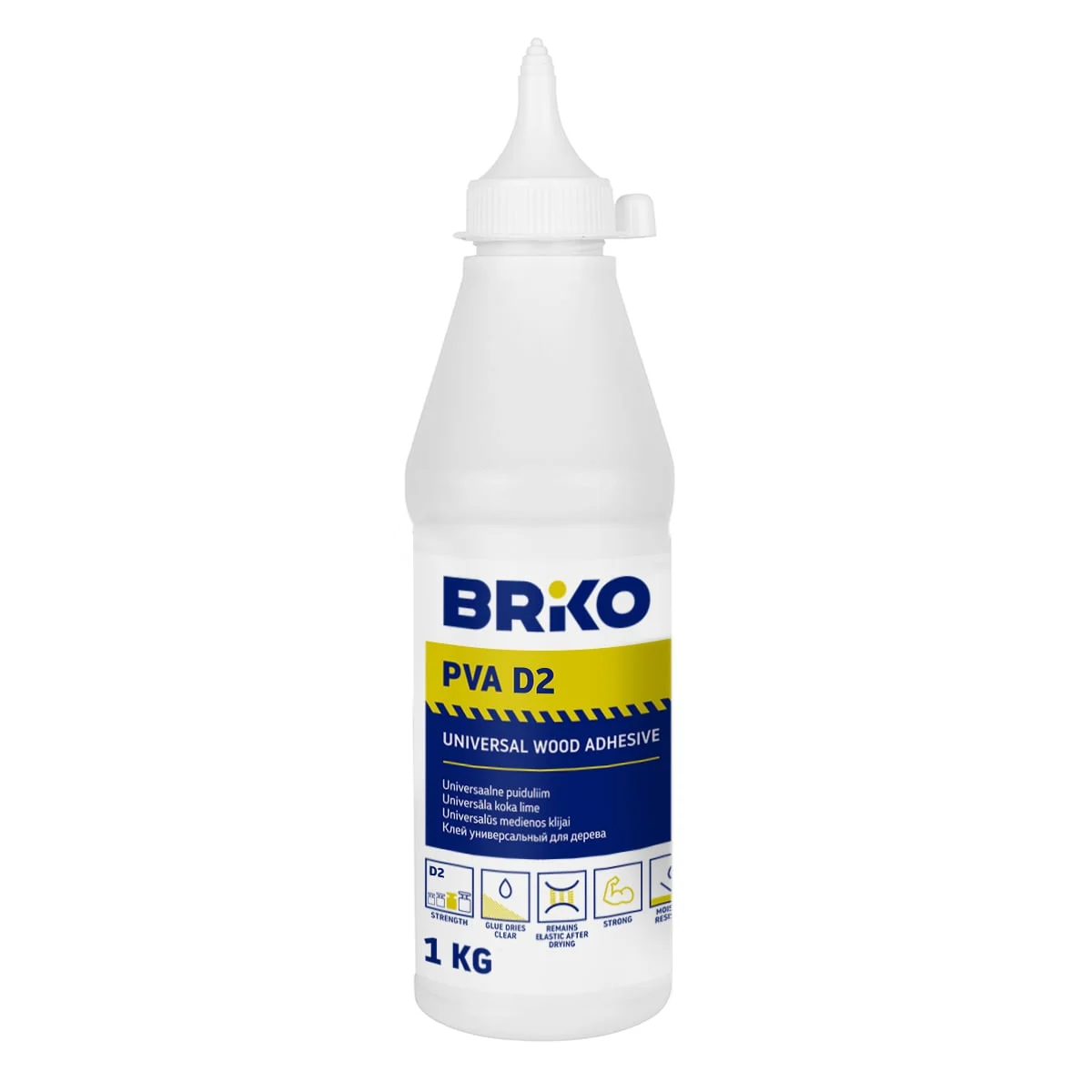GLUE UNIVER. WOOD PVA BRICK D2 1KG