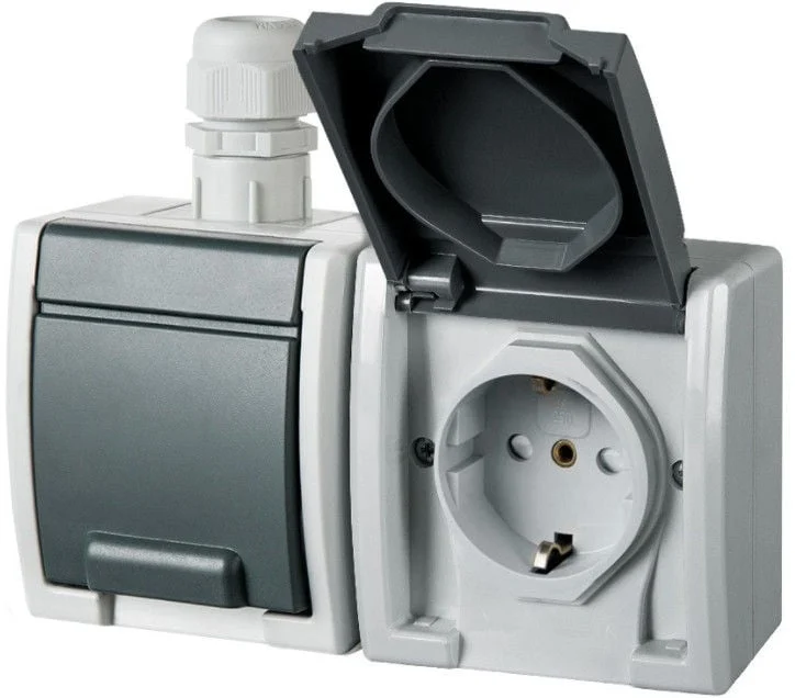 ГНЕЗДО КОНТАКТНОЙ РОЗЕТКИ 1245-65 IP65 AQUA
