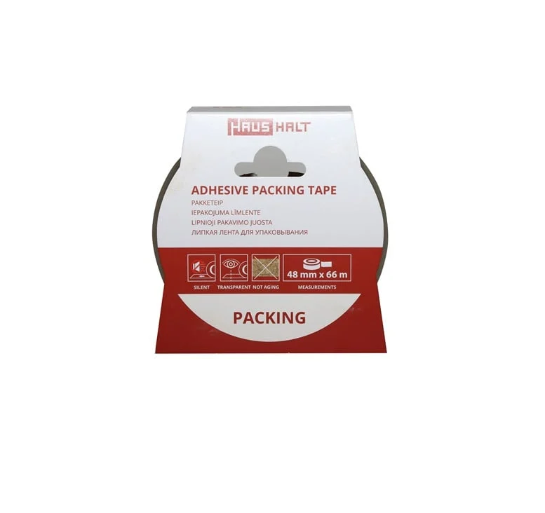 ADHESIVE TAPE PACK. HOUSEHOLD 48MM66M TRANSPARENT