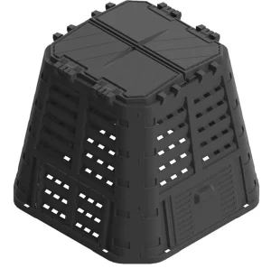 КОРЗИНА ДЛЯ КОМПОСТА 480Л ЧЕРНАЯ