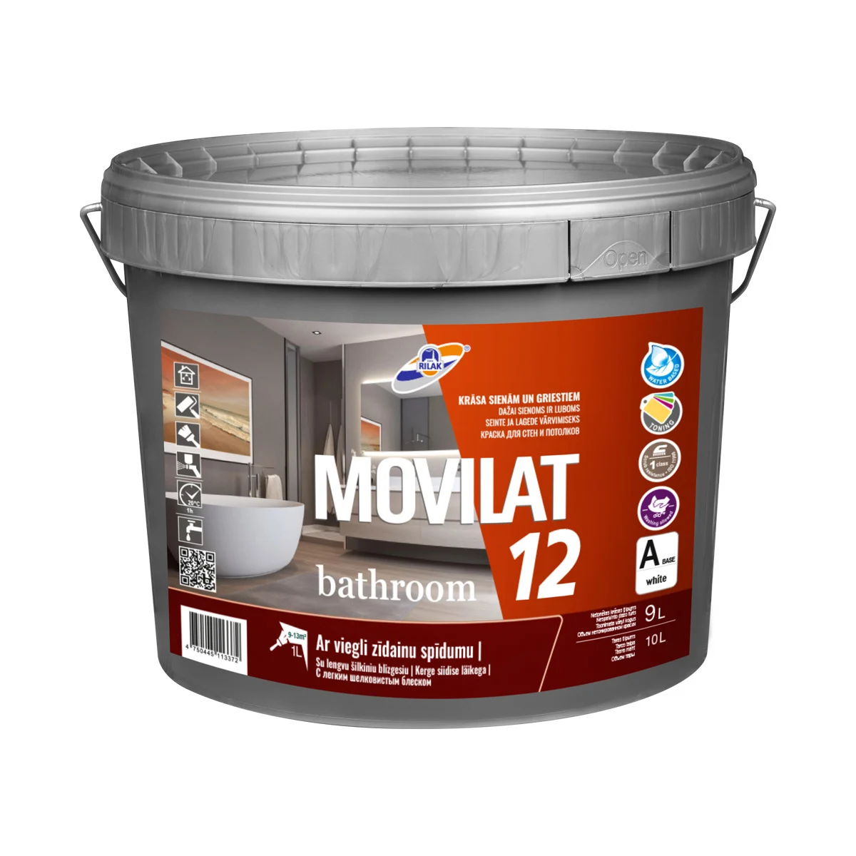 KRĀSA DISPERSIJAS MOVILAT 12 3,6 L BA