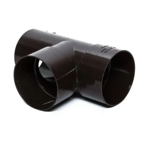 ATZARS NOTEKAI PVC SCALA 87° 80MM BRŪNS
