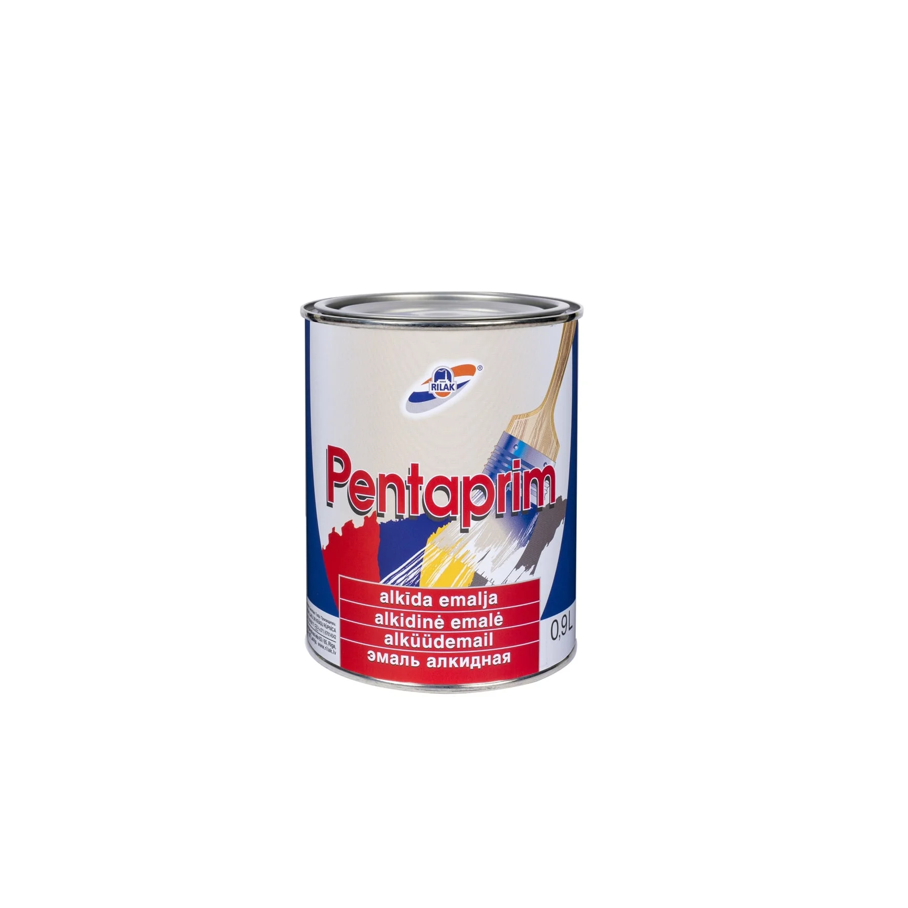 КРАСКА PENTAPRIM ЖЕЛТАЯ 0,9Л ГЛЯНЦЕВАЯ