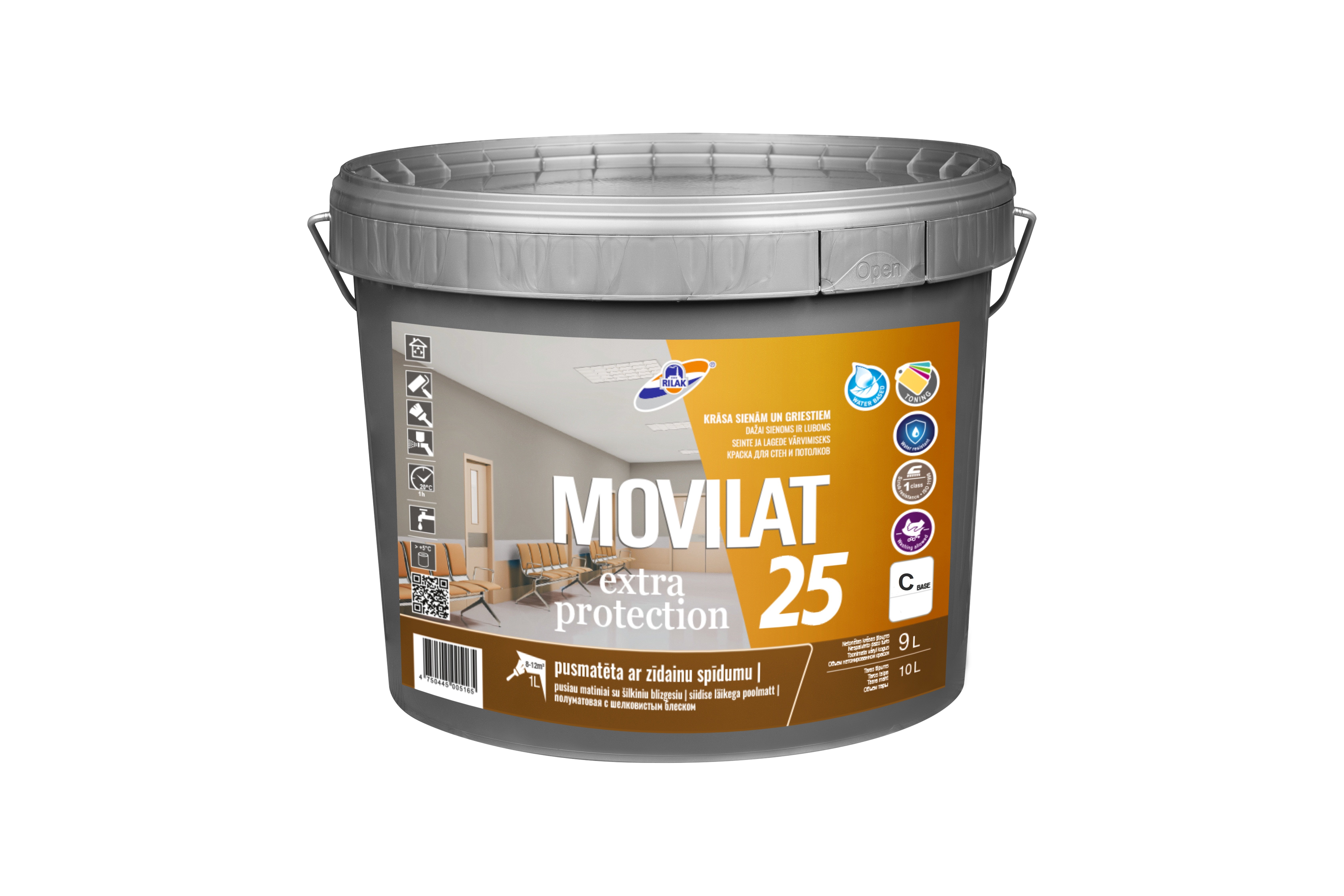 MOVILAT-25 SEMI-MATT C-BASE 9L