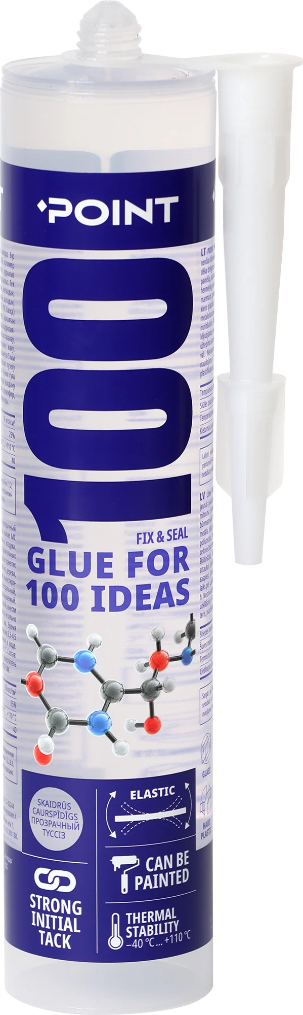 GLUE - HERMETIC POINT100 TRANSPARENT