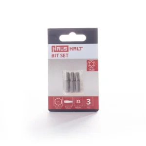 SCREWDRIVER TIP TX25X25MM 3PC