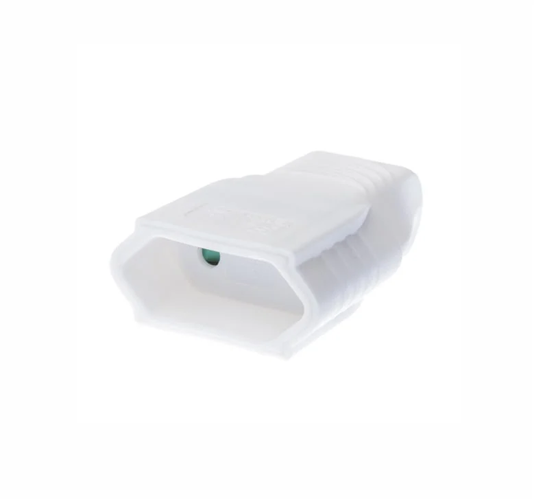 Розетка KF-BBYC-1 10A IP20 БЕЛАЯ