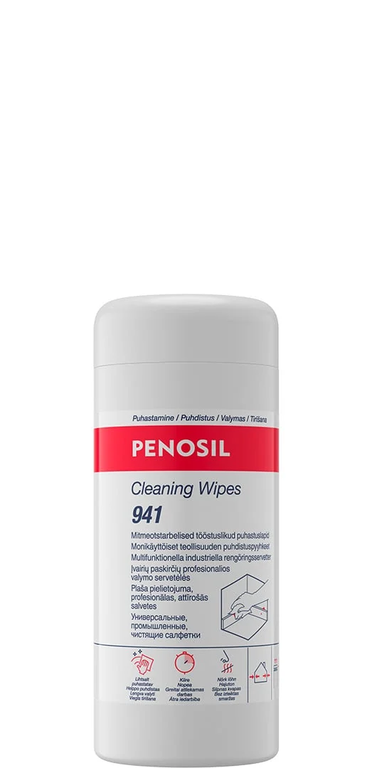 САЛФЕТКИ PENOSIL ЧИСТЯЩИЕ ВЛАЖНЫЕ 941 50Г.