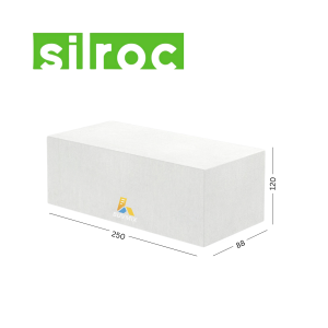 Silroc BRICK 88 silikāta ķieģeļi 250x120x88