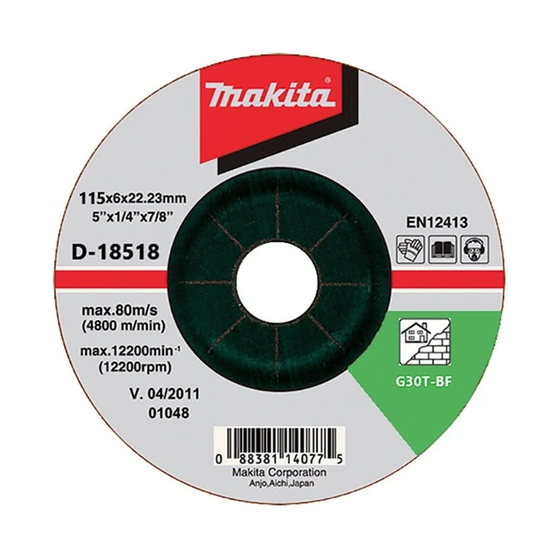 GRINDING DISK 125X6 MM FOR STONES D-18518
