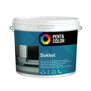 COKOLA KRĀSA PENTACOLOR SOKKEL BALTA 10L