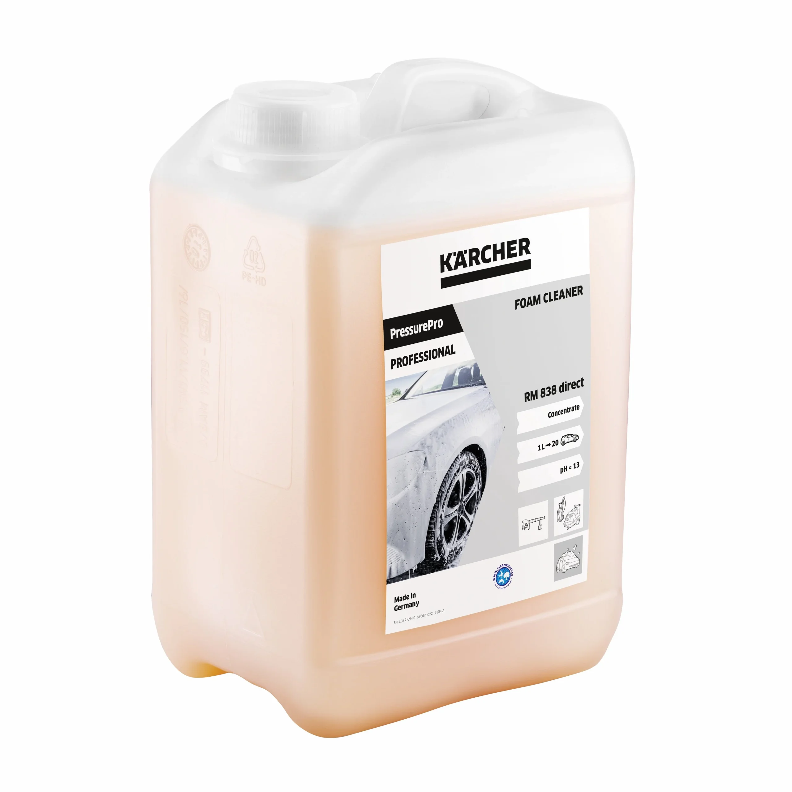 АКТИВНАЯ ПЕНА ДЛЯ СТИРКИ RM 838. 3L