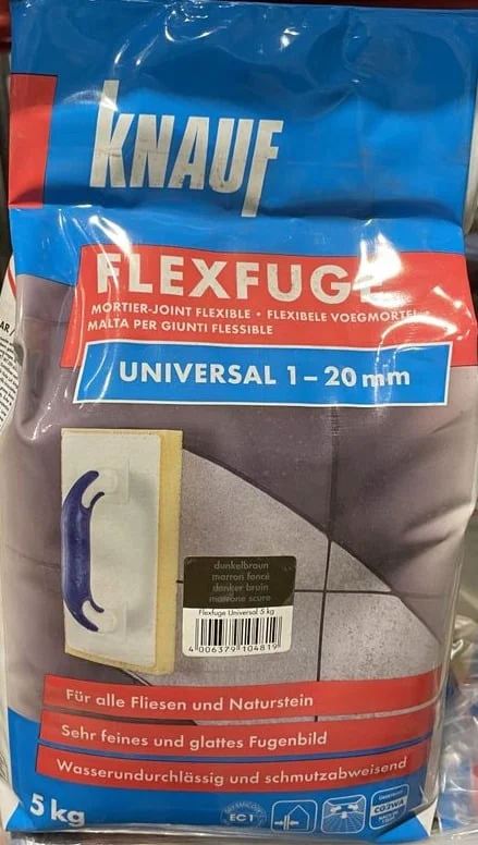 SEALER KNAUF FLEXFUGE DARK BROWN 5KG