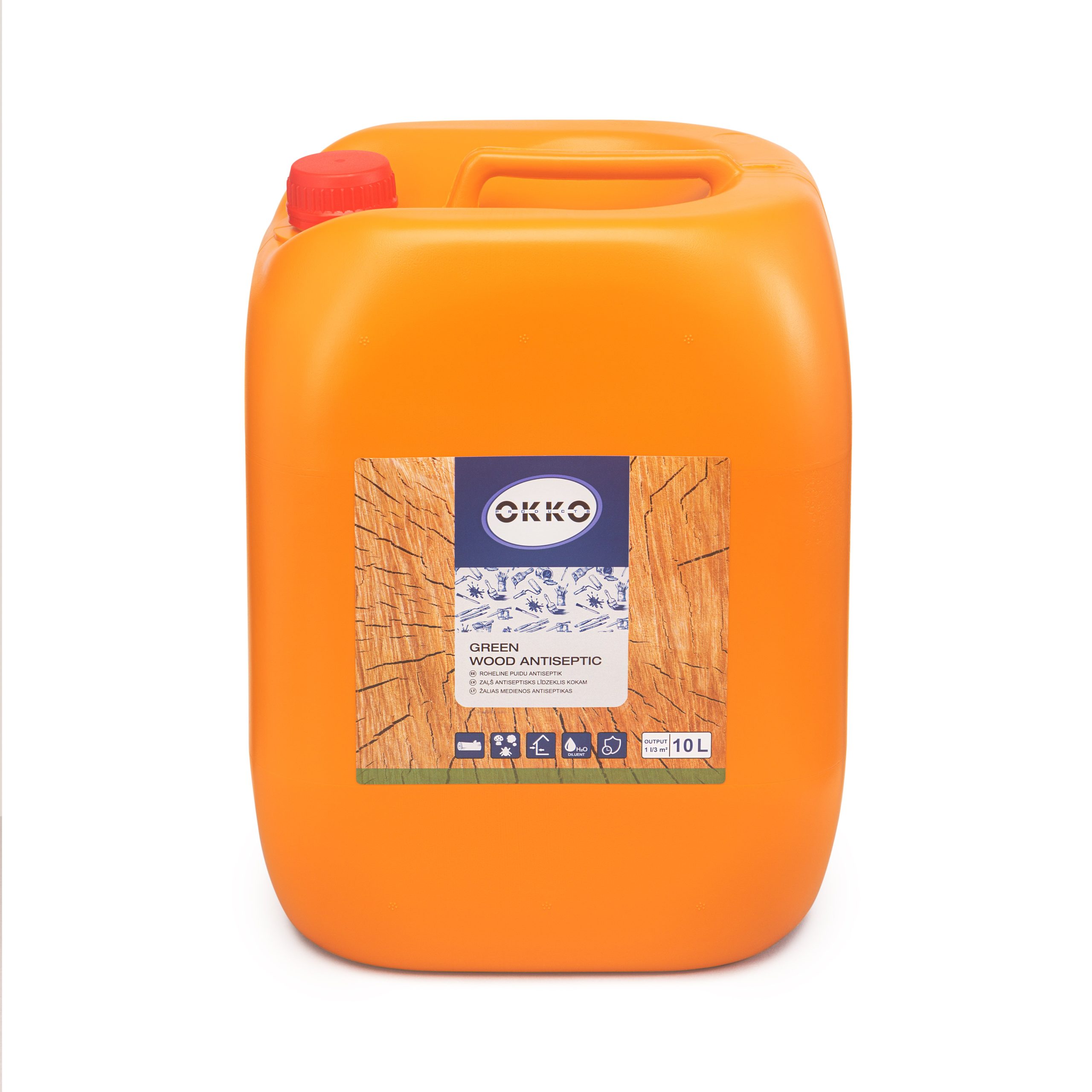 ANTISEPTIC OKKO T GREEN 10L
