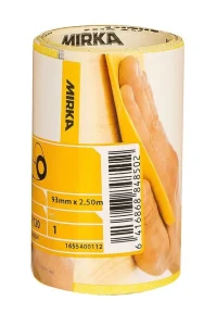 SLĪPMATERIĀLS MIROX 93MM X 2,5M 240