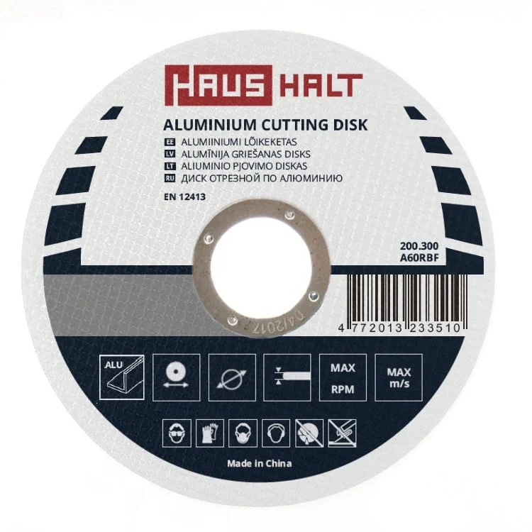 ALUM. CUTTING DISCS HAUSHALT 115X1X2223 MM