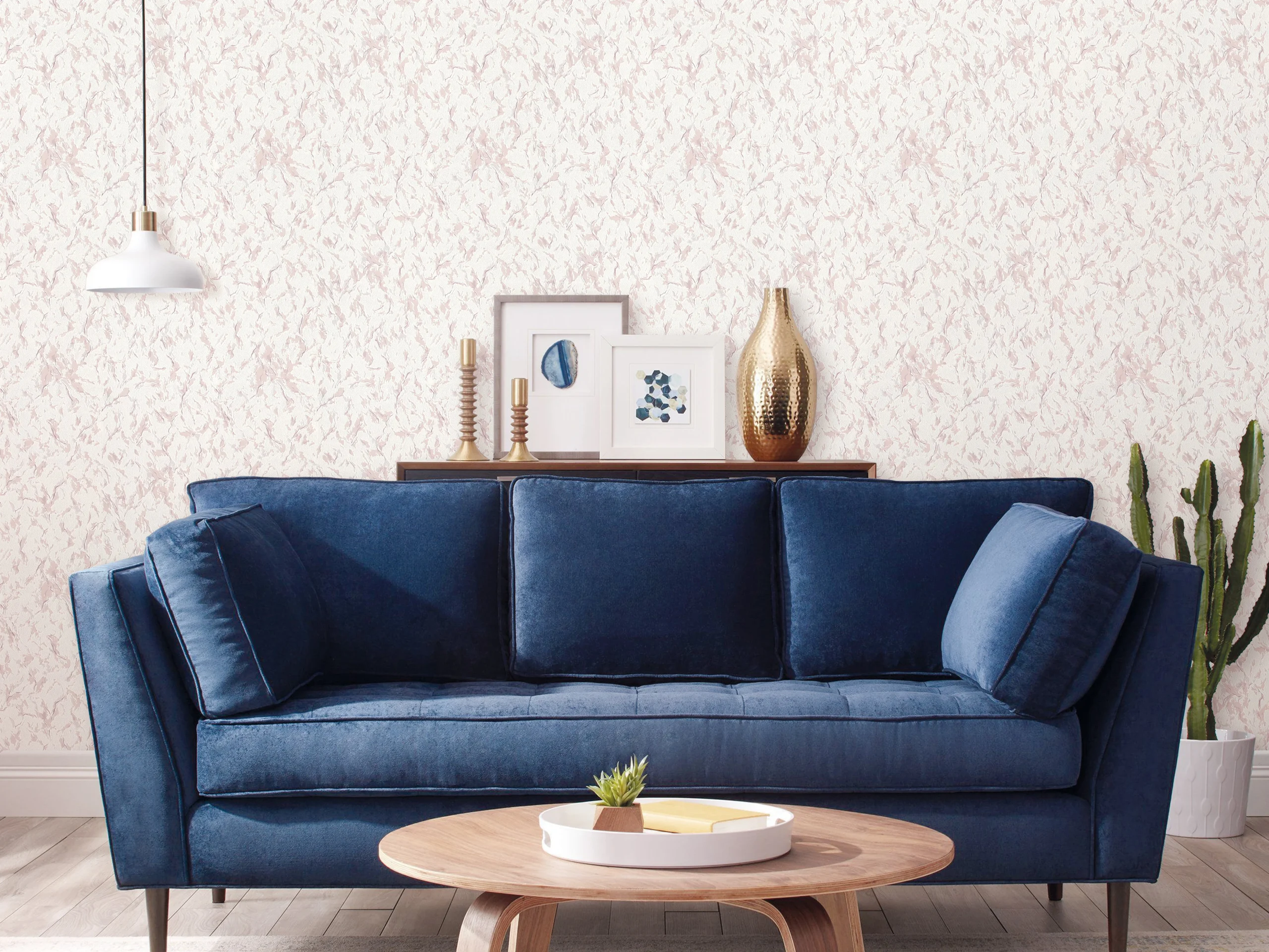 WALLPAPER PAPER B264 0344-06 PINK
