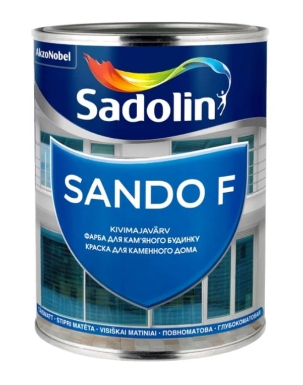 КРАСКА ДЛЯ ФАСАДОВ SANDO F BC 0.93 L