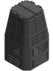 COMPOST BOX 1000L BLACK