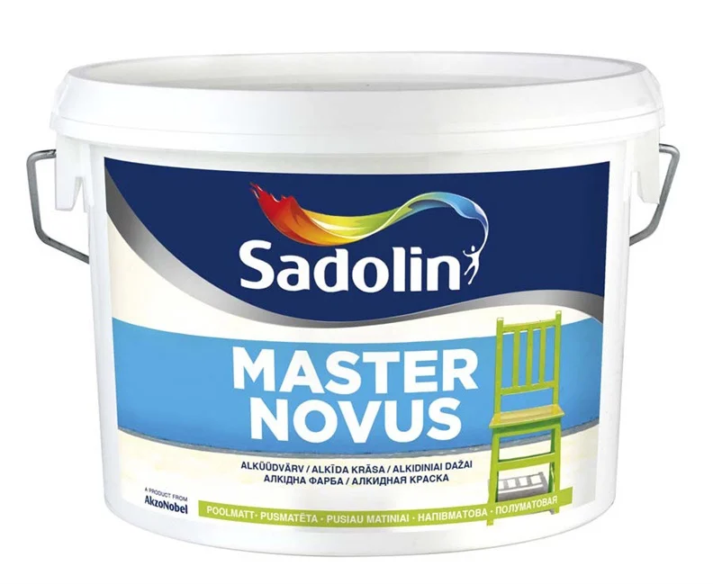 MASTER NOVUS SEMI-MATTE PAINT 2.5L BW-WHITE