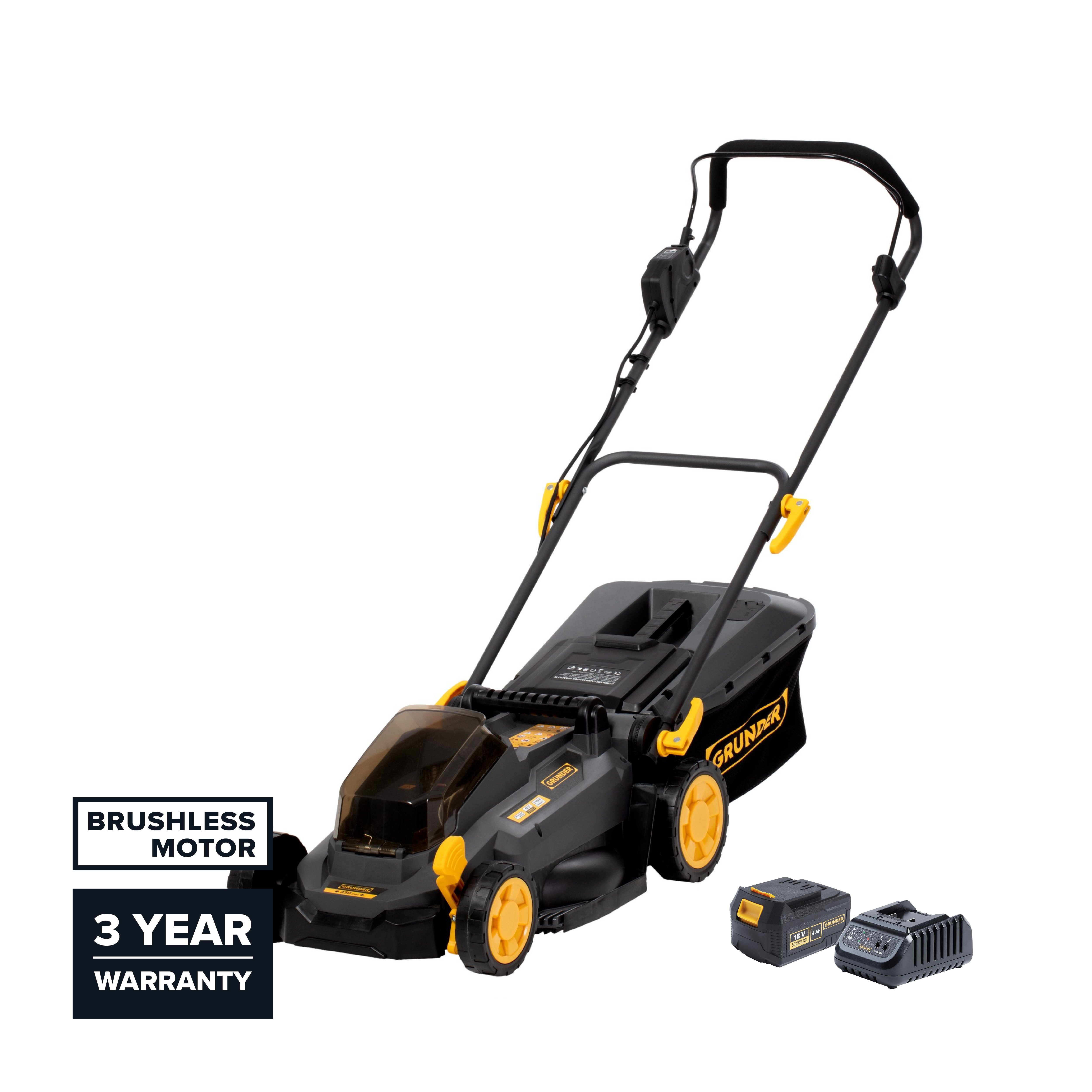 AKUMUL. ZĀLES PĻĀVĒJS GRUNDER SF8111J-W