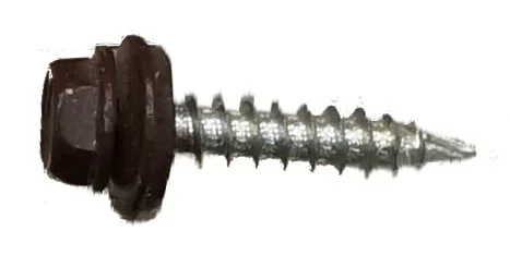 СКРЕПКА КРЫШИ 4.8X28MET+EPDM RAL8017 250