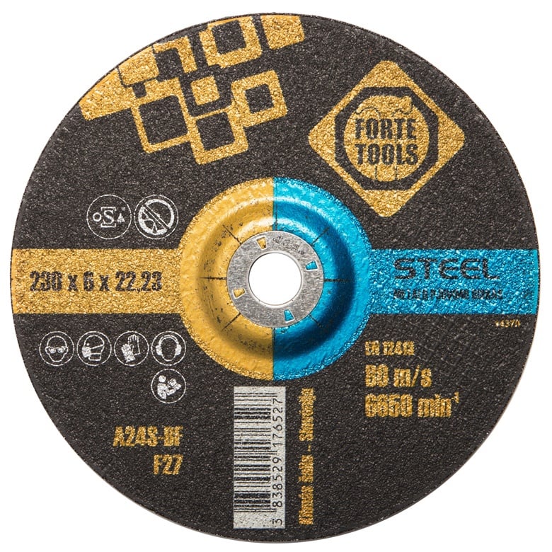 FLAP DISC MET.230X6.5X22.23 A24S