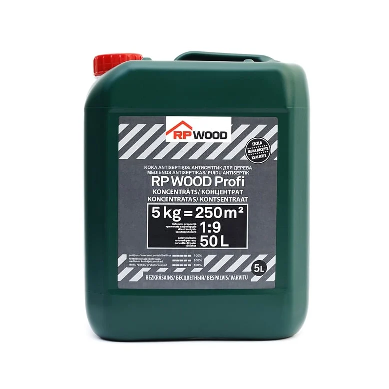 АНТИСЕПТ. КОНЦ ПРОФИ RP WOOD БЕЗКР 5КГ