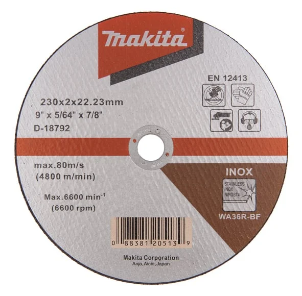 РЕЖУЩИЙ ДИСК 230X2.0X22 MM INOX