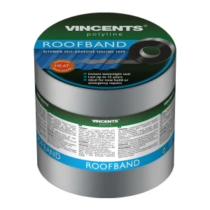 LENTE HERMET. ROOFBAND 7.5CMX3M TERRA