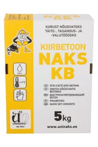 BETONS ĀTRI CIETĒJOŠS KIIRBETOON 5KG