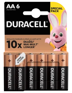 BATERIJAS DURACELL AA LR6 6GAB