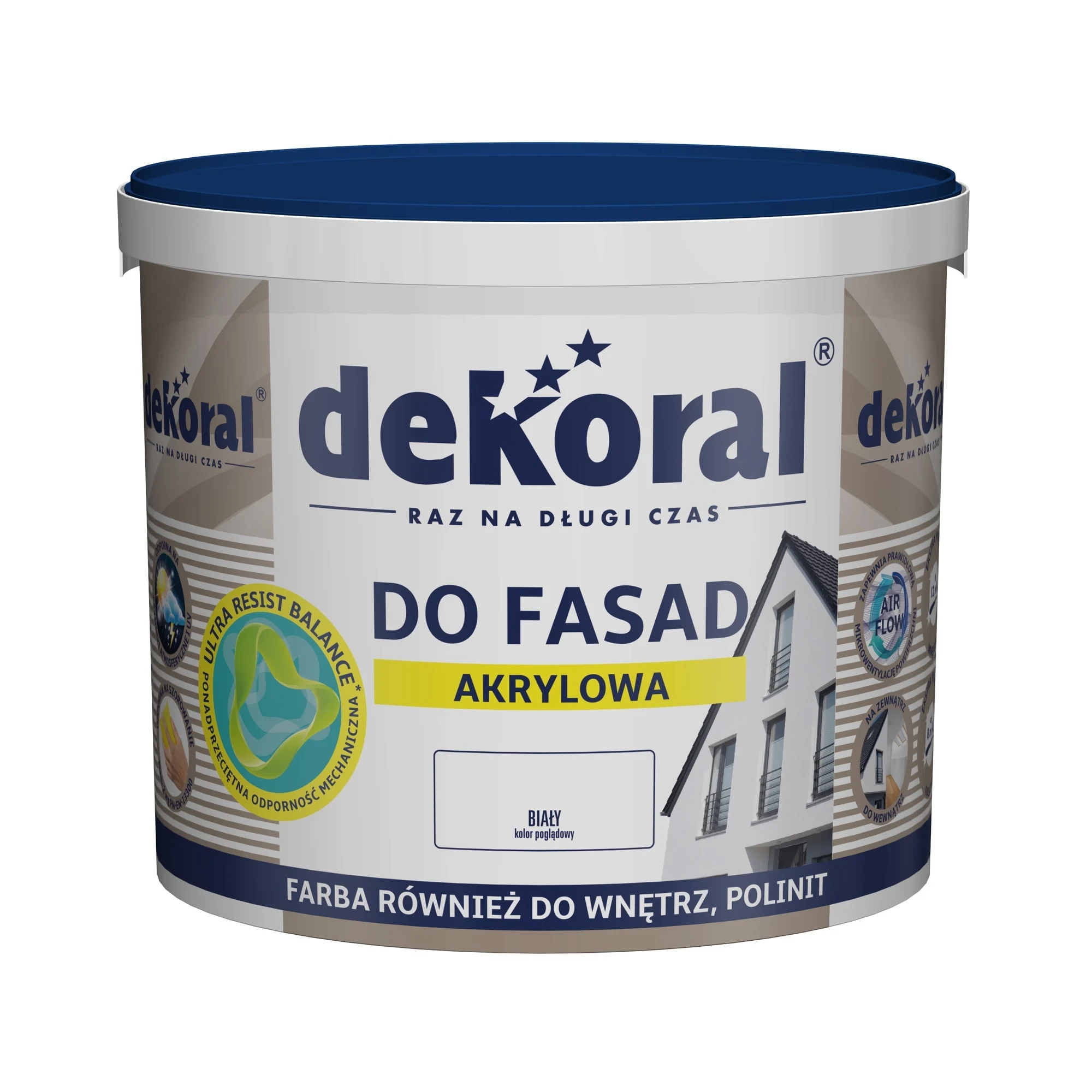 FAÇADE PAINT POLINIT WHITE 10 L