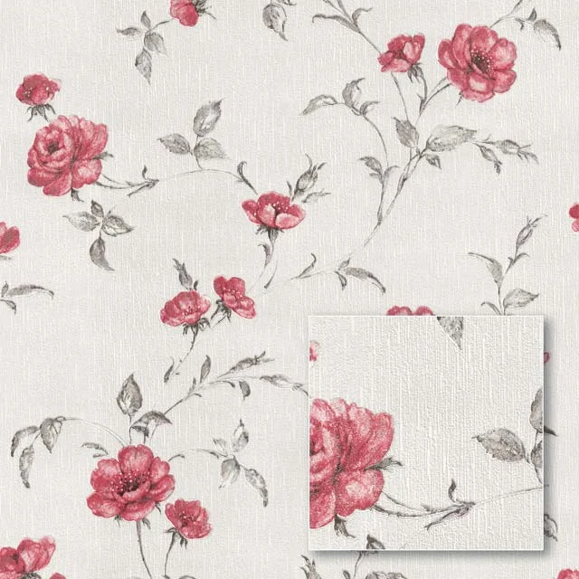 TAP.FLIZ.P. 429020 WHITE + RED ROSES