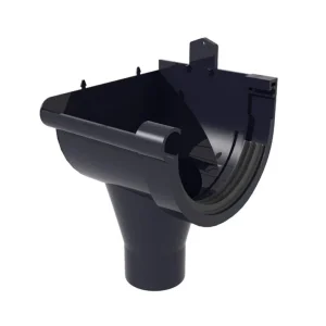 PILTUVE PVC SCALA KREISĀ 80MM BRŪNA