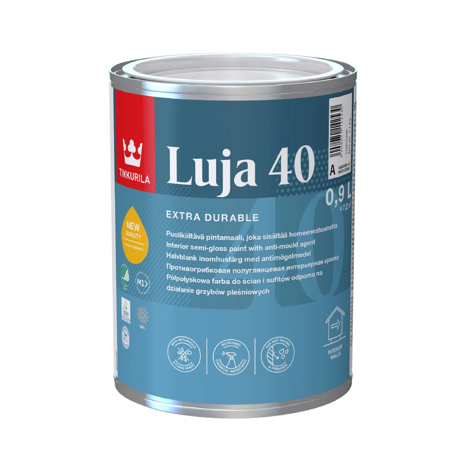 WALL PAINT LUJA 40 0.9L C-BASE