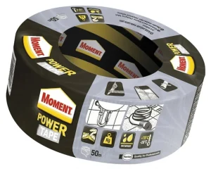 LĪMLENTE MOMENT POWER TAPE 50 M SUDRABA